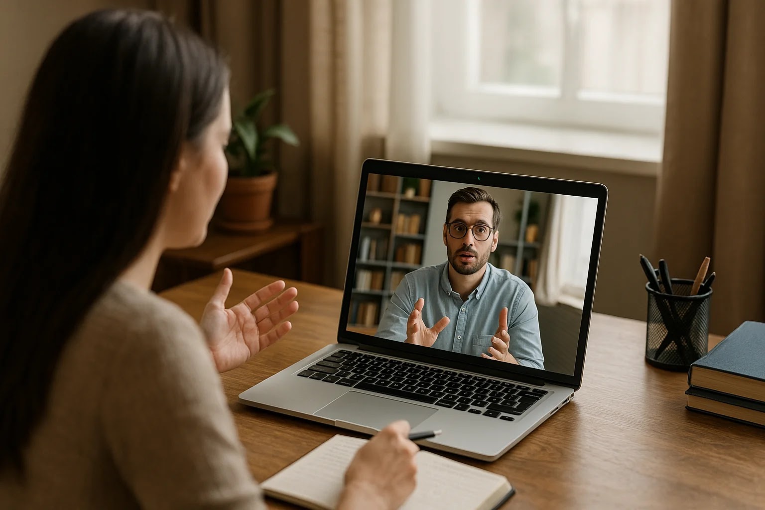 Remote exploration session with Truaud expert